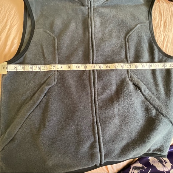 Allegheny Trail Women’s Fleece Vest Large Dark Gray Front Pockets - Picture 4 of 7